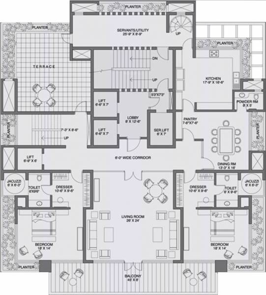 Images for Cluster Plan of Mittal Grandeur