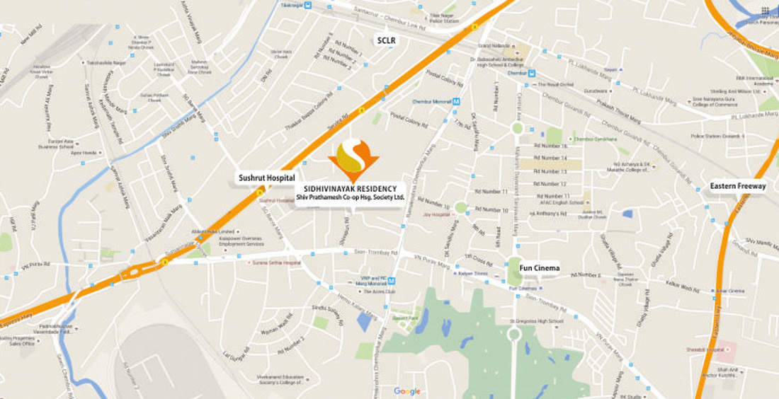 Images for Location Plan of Sidhivinayak Constructions Residency