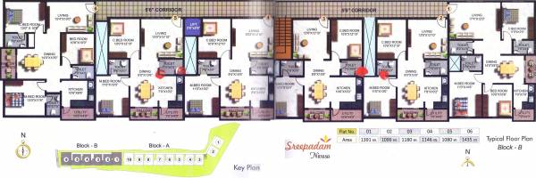 Images for Cluster Plan of Corn Wall Sreepadam Nivasa