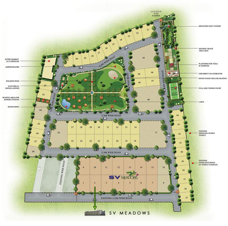  meadows Images for Master Plan of SV Meadows