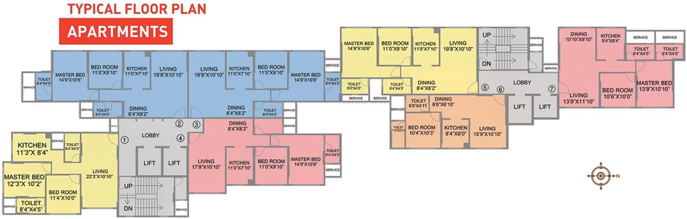 cayenne Images for Cluster Plan of Nahar Cayenne