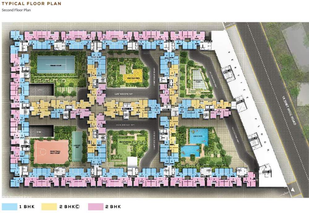 Images for Cluster Plan of  LivSmart Kurla