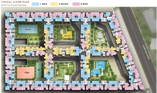 Images for Cluster Plan of  LivSmart Kurla