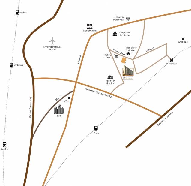 Images for Location Plan of  LivSmart Kurla