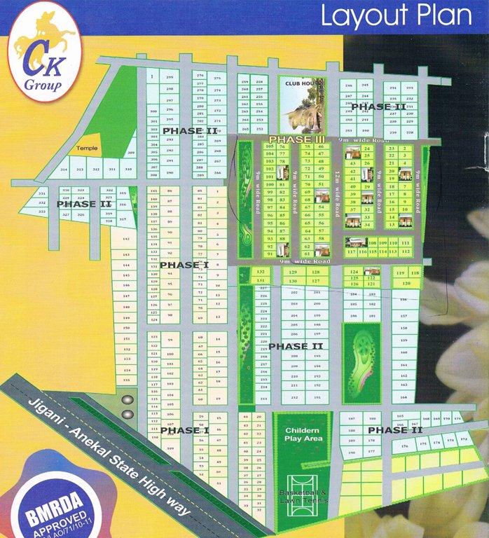 Images for Layout Plan of CK Brad Projects Beta