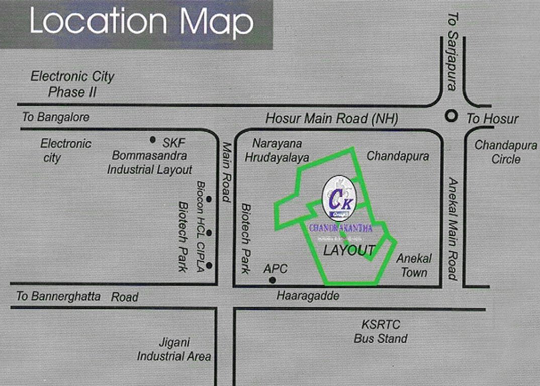 Images for Location Plan of CK Brad Projects Beta