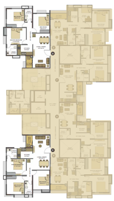  suncrest estate phase 1 Cluster Plan