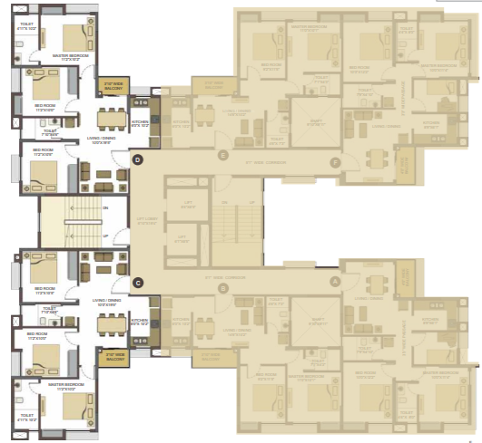 suncrest estate phase 1 Cluster Plan