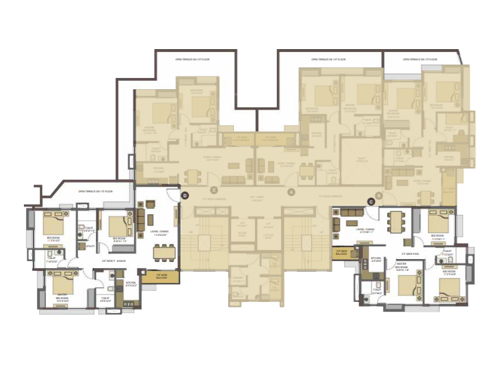  suncrest estate phase 1 Cluster Plan