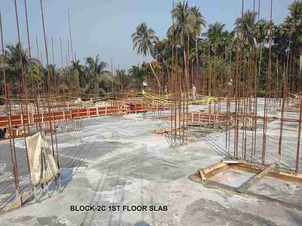 Construction Status June-21 constructionStatus of Salarpuria Suncrest Estate Phase 1