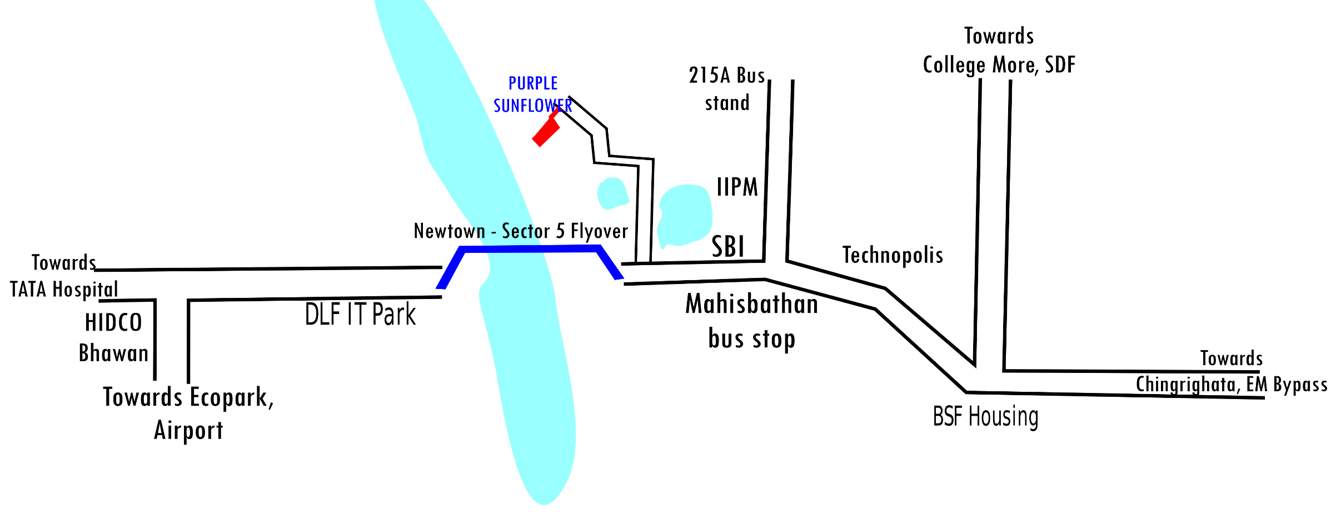  purple sunflower Images for Location Plan of Red Purple Sunflower
