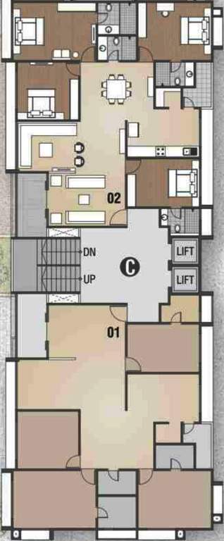  indraprasth kadamb Images for Cluster Plan of Deep Indraprasth Kadamb
