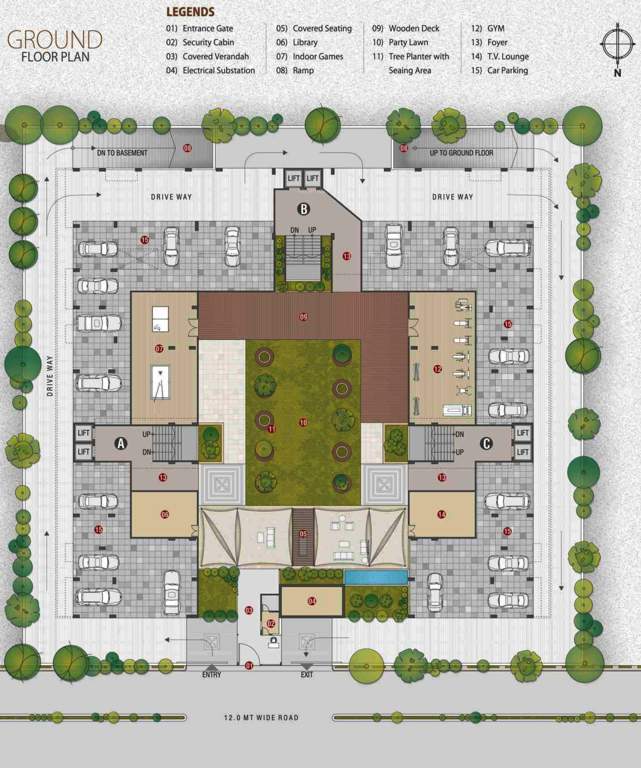  indraprasth kadamb Images for Cluster Plan of Deep Indraprasth Kadamb