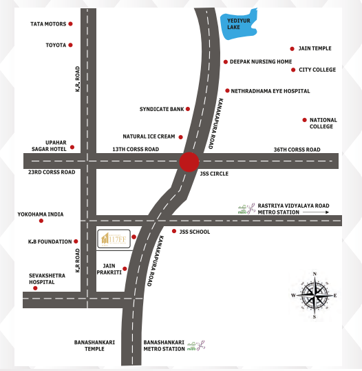  manikchand 117 ff Location Plan