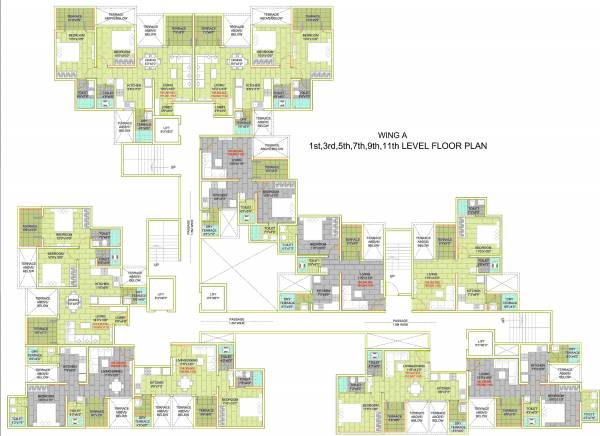 Images for Cluster Plan of Tulip Infinty Tower