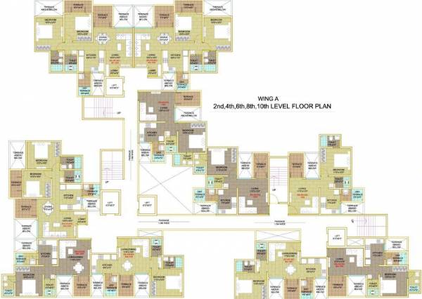 Images for Cluster Plan of Tulip Infinty Tower