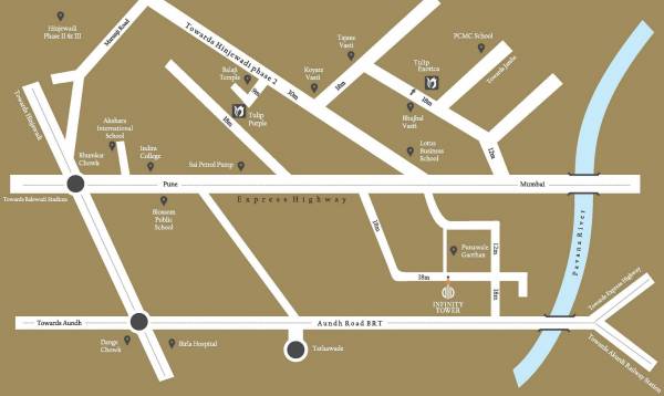 Images for Location Plan of Tulip Infinty Tower