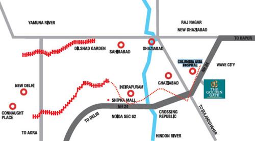 Images for Location Plan of Parakh The Golden Gate