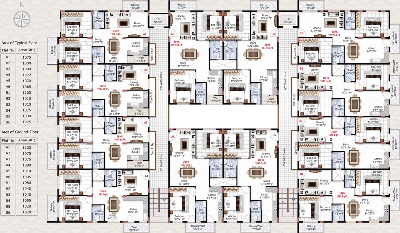 Images for Cluster Plan of Home Town Aristo