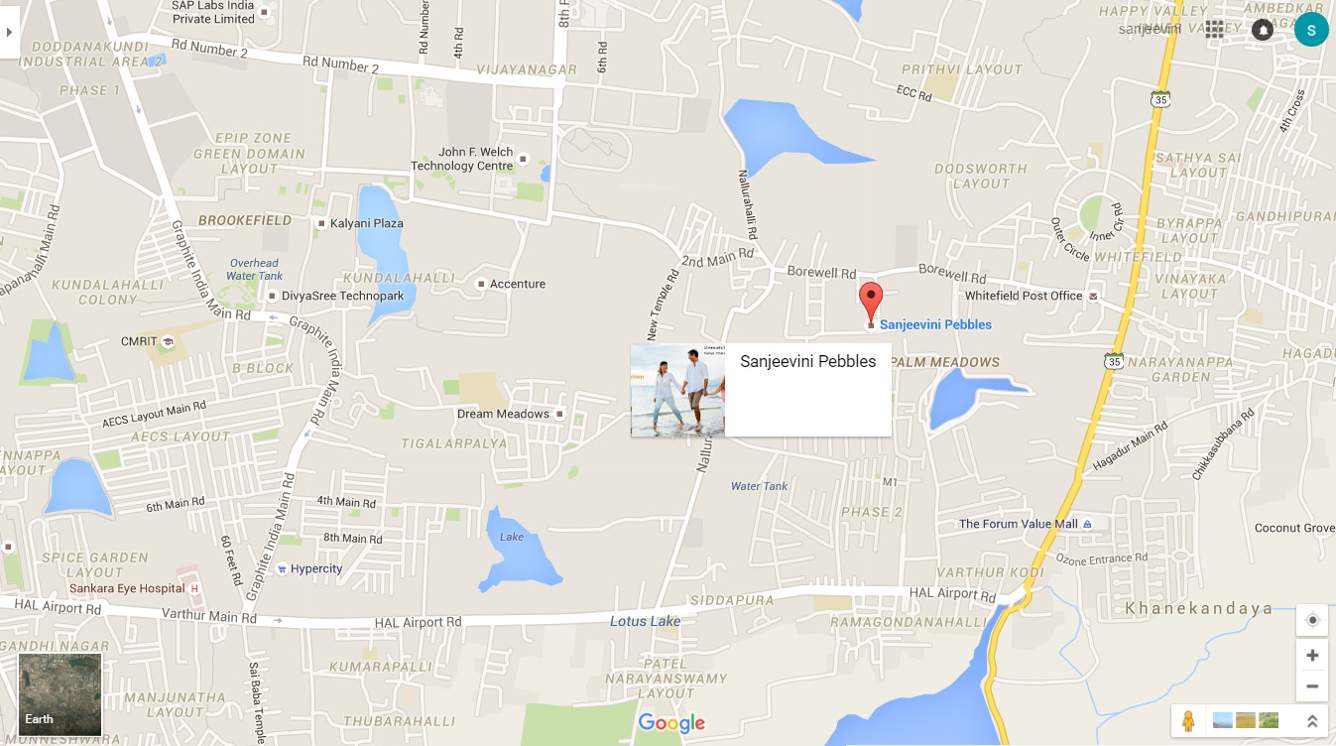  pebbles Images for Location Plan of Sanjeevini Pebbles