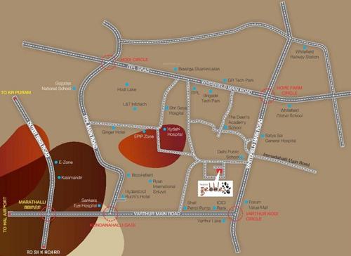  pebbles Images for Location Plan of Sanjeevini Pebbles