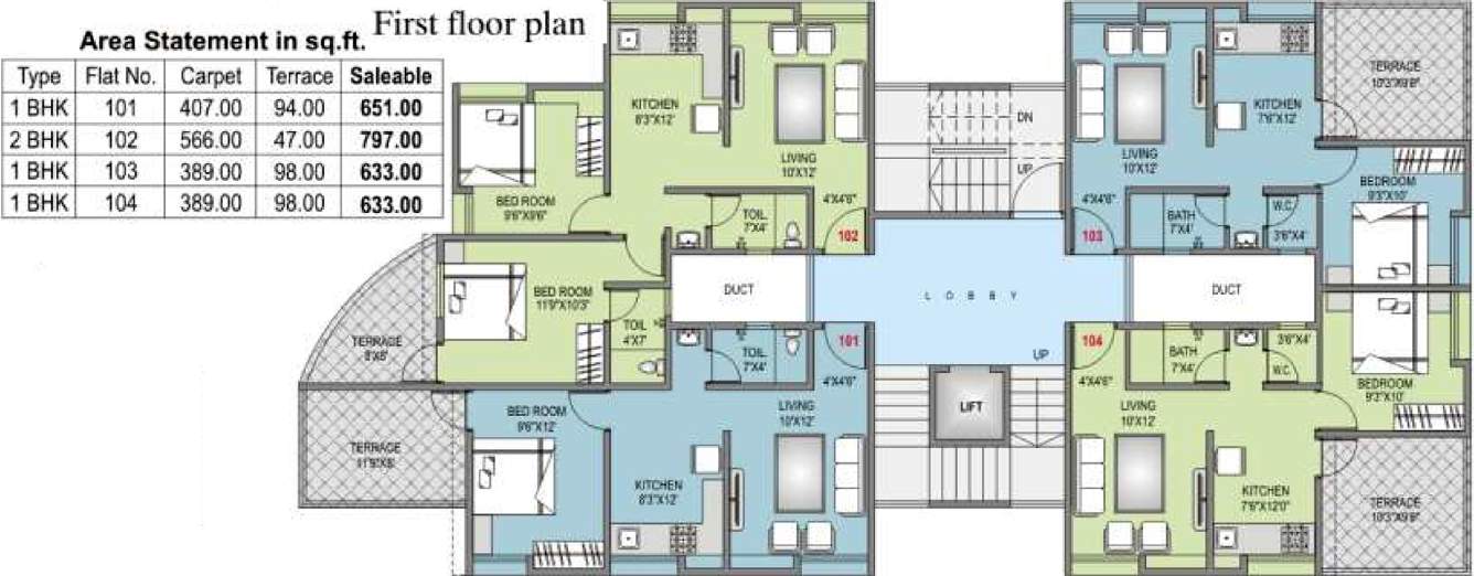 Images for Cluster Plan of Geeta Om Rhythm