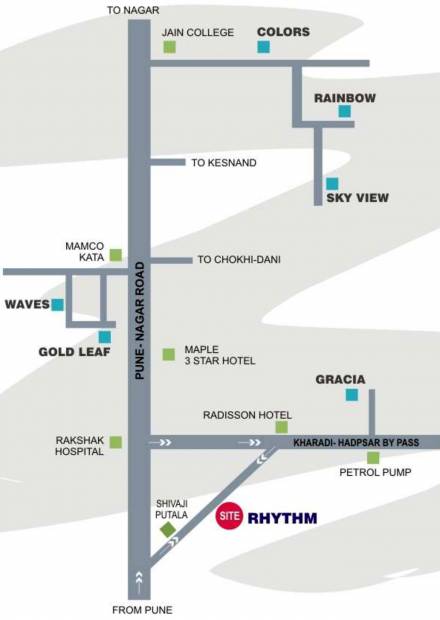 Images for Location Plan of Geeta Om Rhythm
