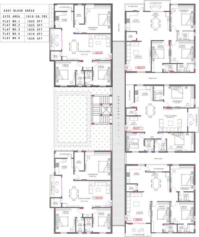  crest Images for Cluster Plan of Aryamitra Crest
