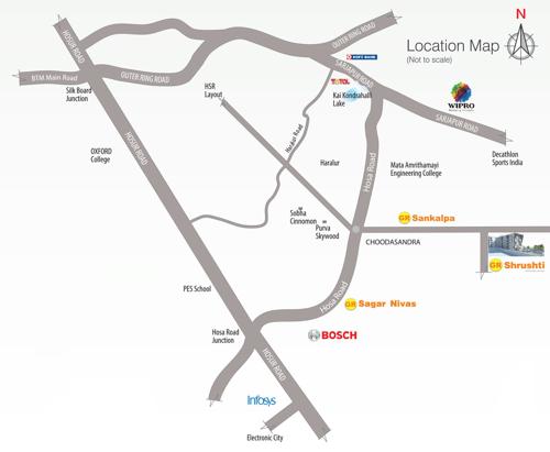 shrushti Images for Location Plan of GR Shrushti