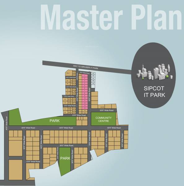 Images for Master Plan of Endee Villa III