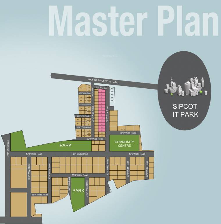 Images for Master Plan of Endee Villa III