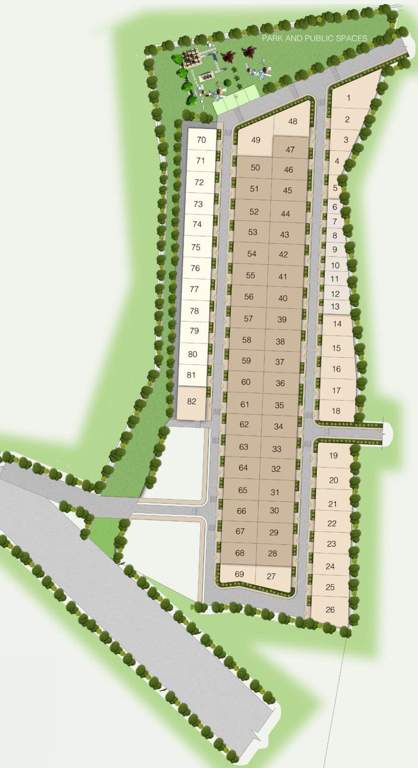 malgudi villas Images for Layout Plan of Bluejay Malgudi Villas