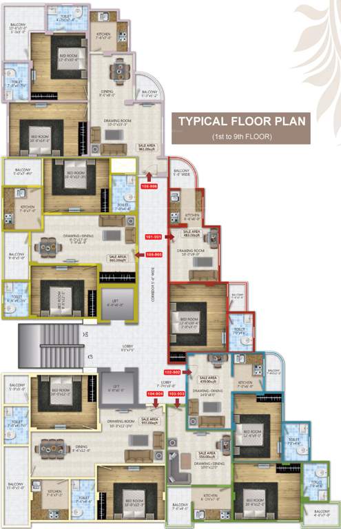 Images for Cluster Plan of Pearl Windsor Homes
