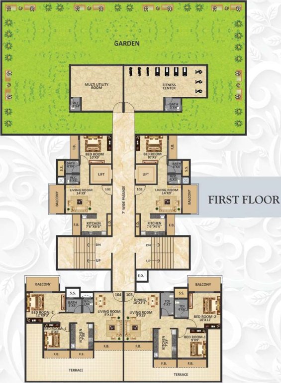 Images for Cluster Plan of Dweepmala Baline Royale