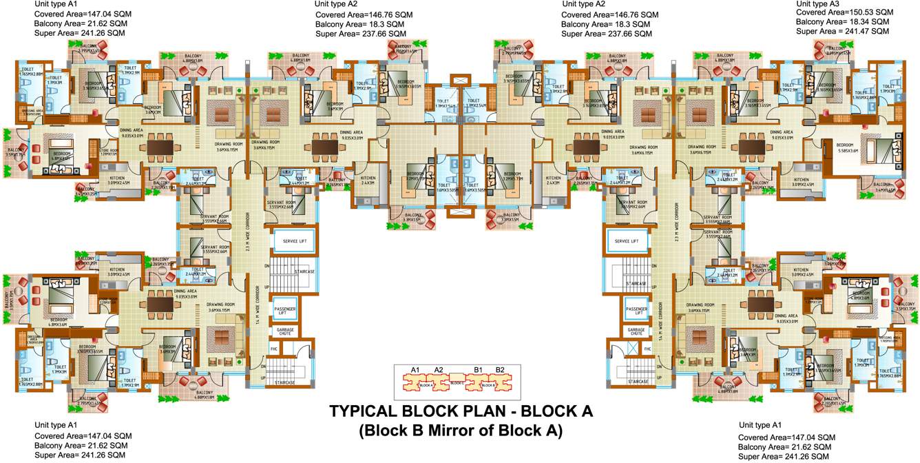 Images for Cluster Plan of CGHS Jal Vihar Welfare Society
