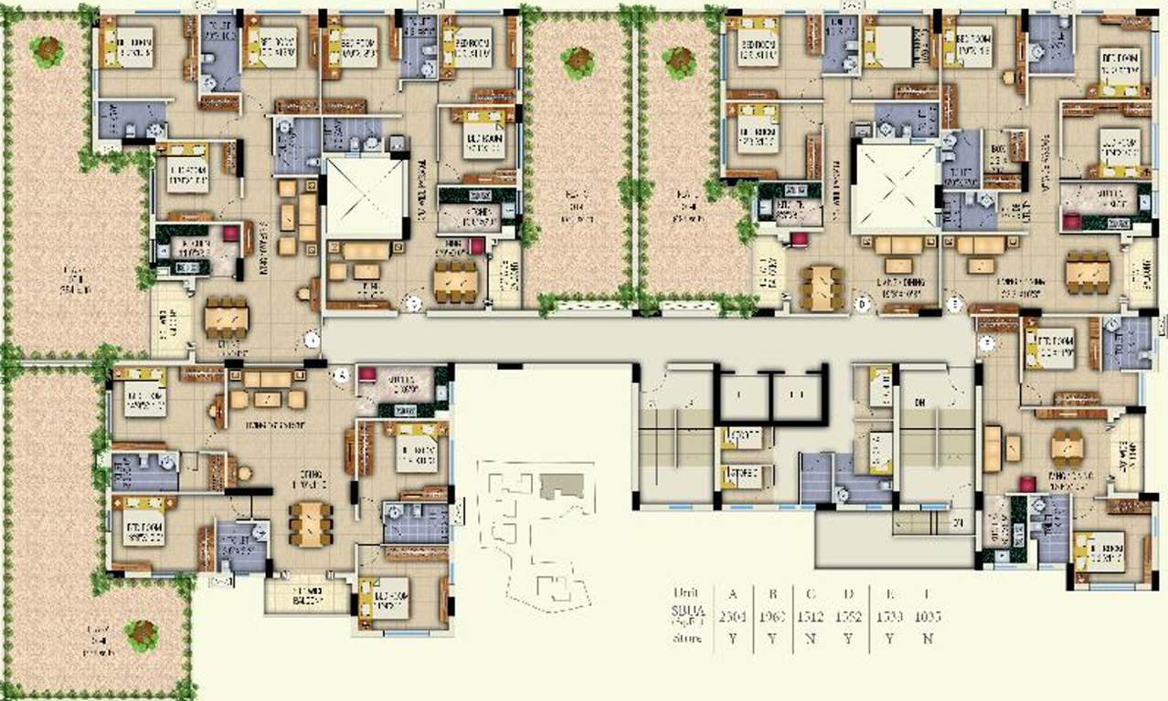  aurum Images for Cluster Plan of Space Aurum