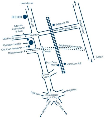  aurum Images for Location Plan of Space Aurum