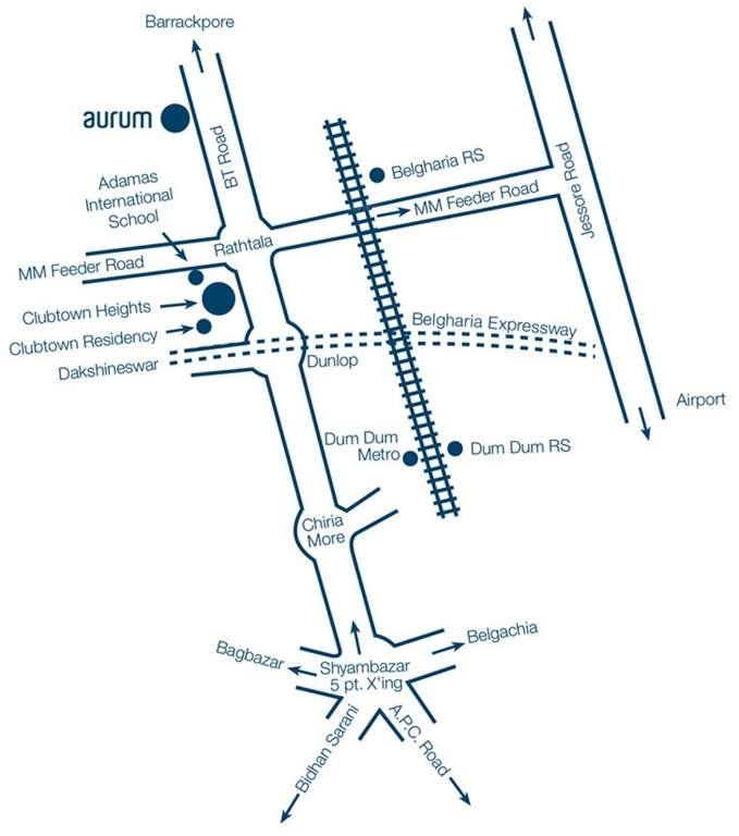  aurum Images for Location Plan of Space Aurum