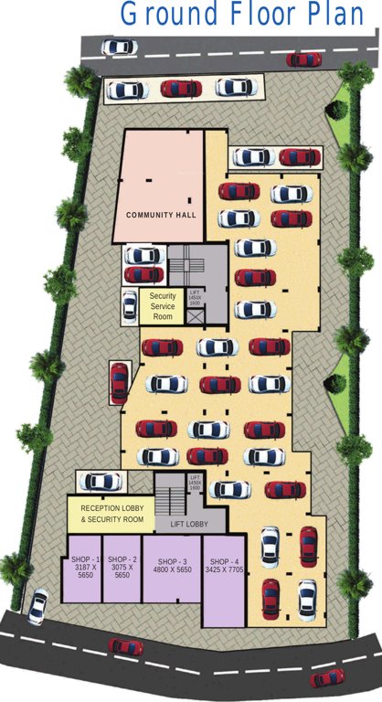 Images for Cluster Plan of Martin Royal Villa
