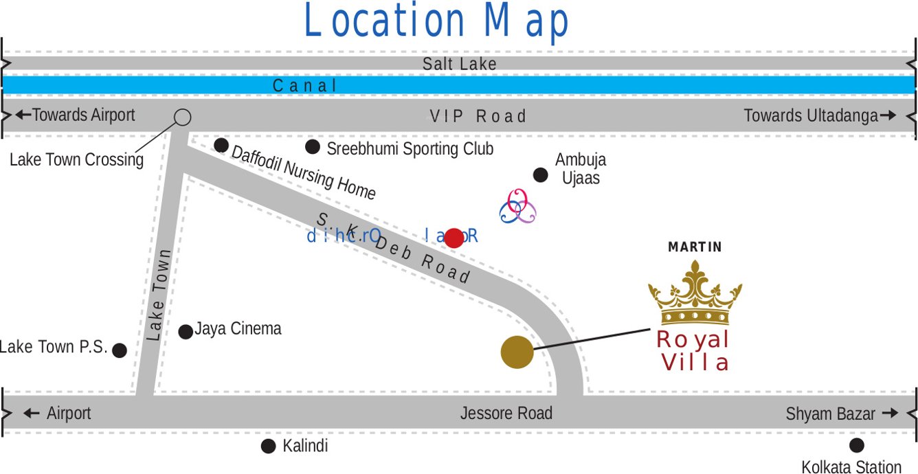 Images for Location Plan of Martin Royal Villa