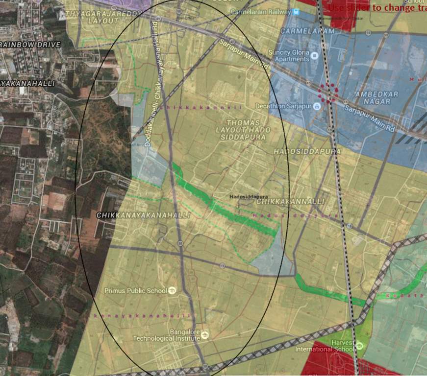  63 degree east Images for Location Plan of Assetz 63 Degree East