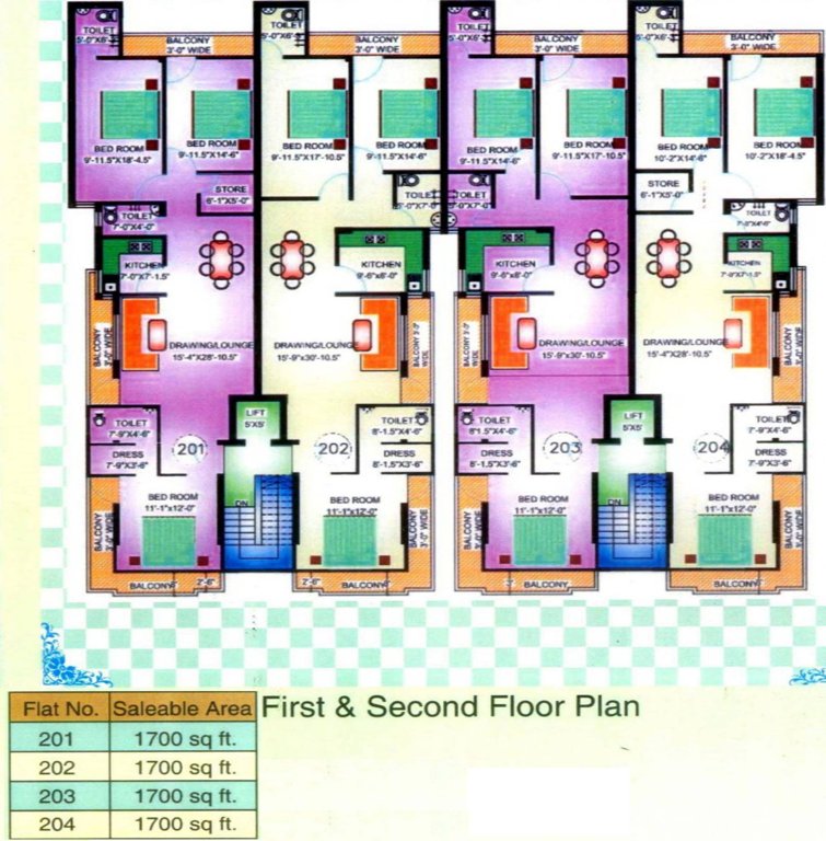 Images for Cluster Plan of Bony Buildtec Paradise