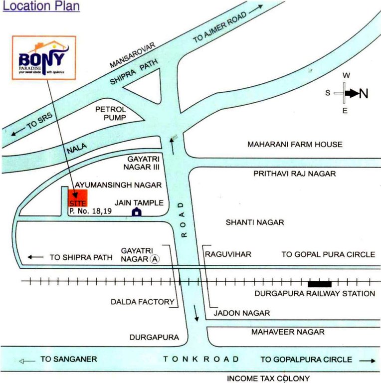 Images for Location Plan of Bony Paradise