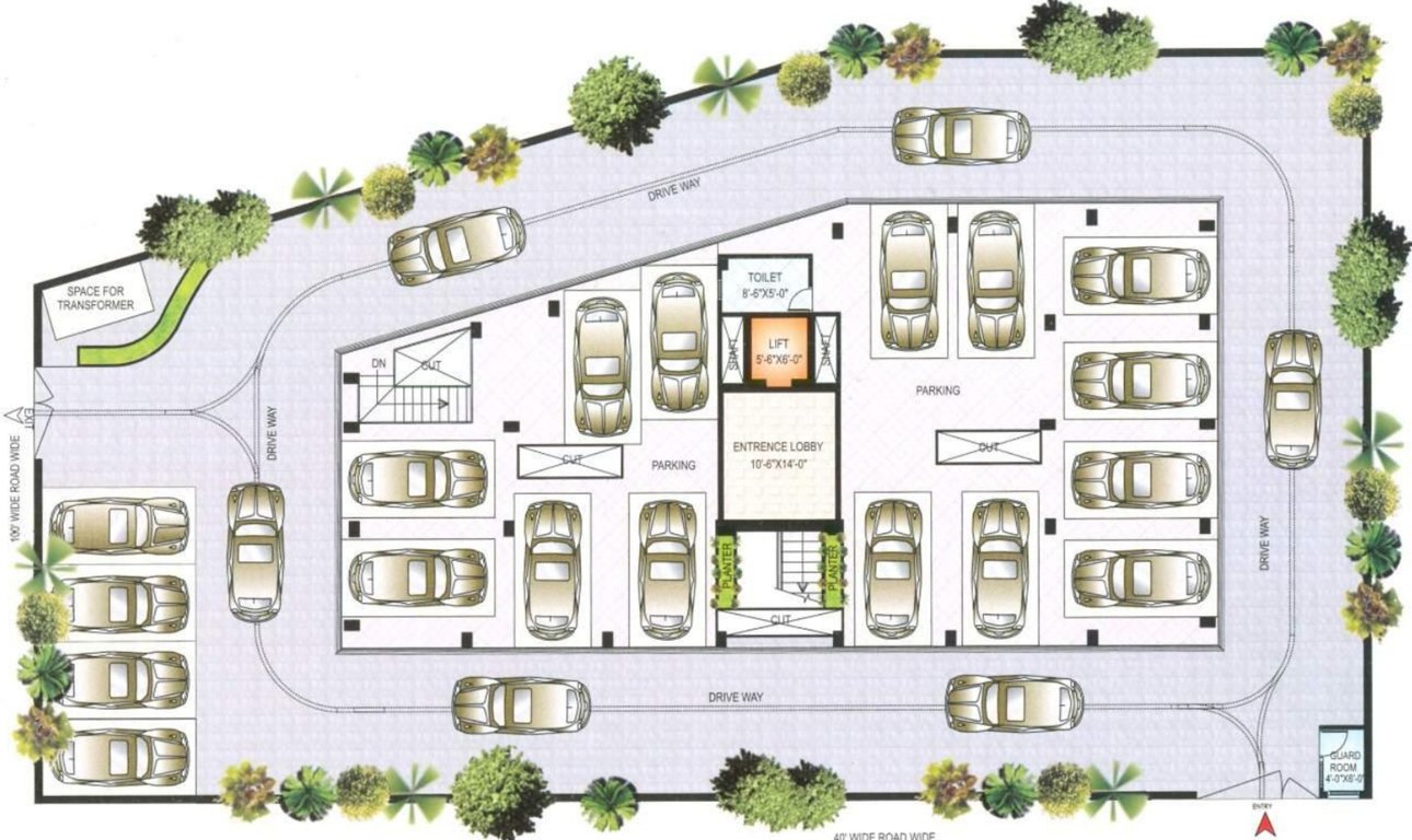 Images for Cluster Plan of Bony Buildtec Sunrise