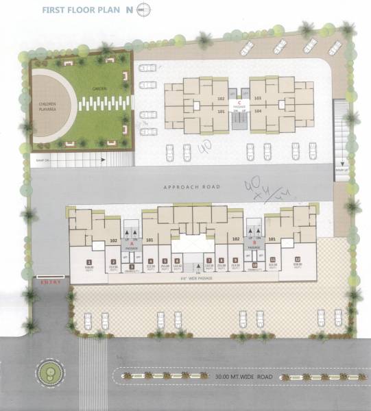 Images for Cluster Plan of Dharm Icon Heights