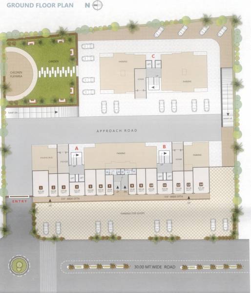 Images for Cluster Plan of Dharm Icon Heights