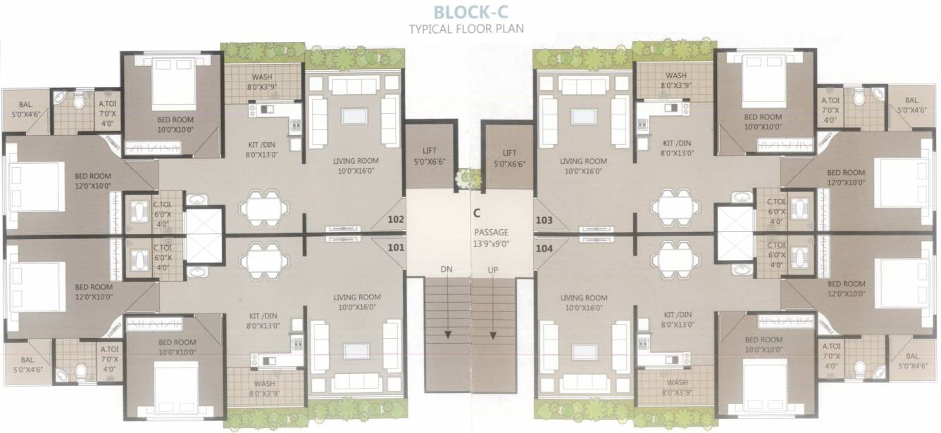 Images for Cluster Plan of Dharm Icon Heights