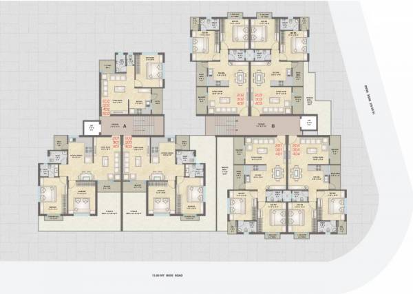 Images for Layout Plan of Vedant Pearl Garden Images for Layout Plan of Vedant Pearl Garden