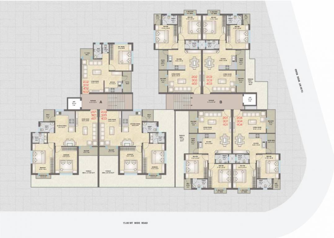 Images for Layout Plan of Vedant Pearl Garden