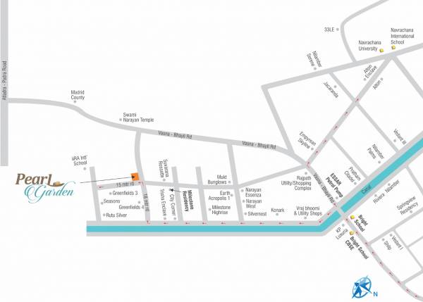 Images for Location Plan of Vedant Pearl Garden Images for Location Plan of Vedant Pearl Garden